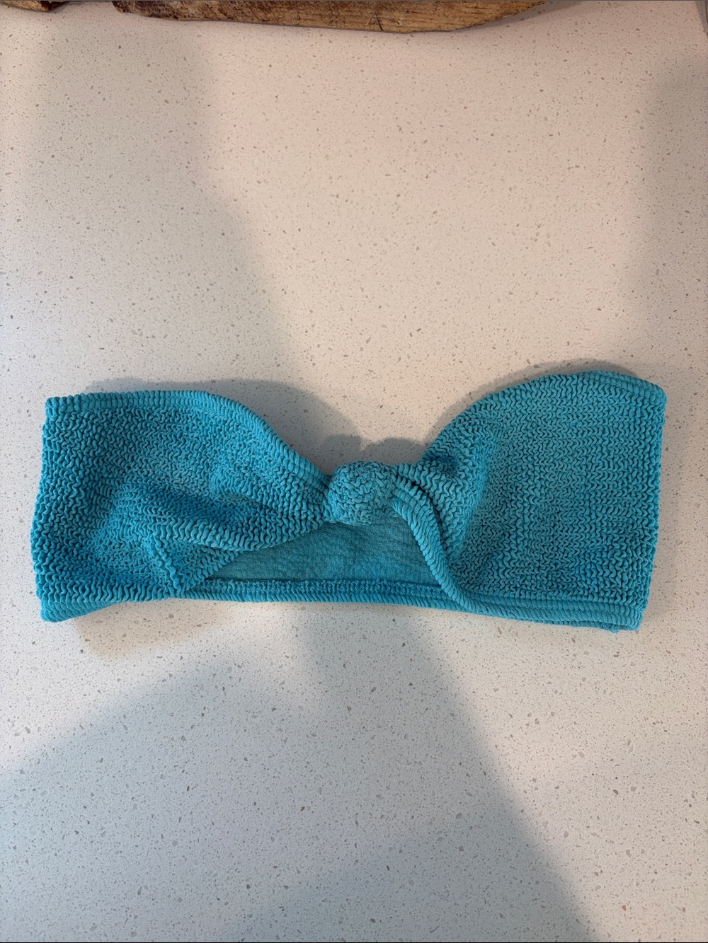 Bond-Eye Turquoise Knot Bandeau Headband - Women Accessories